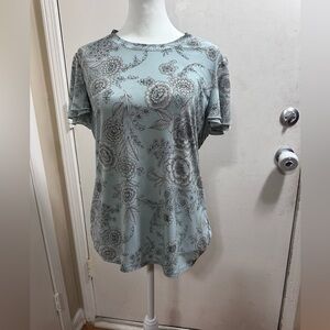 Tommy Hilfiger Blue Gray Relaxed Fit T-Shirt